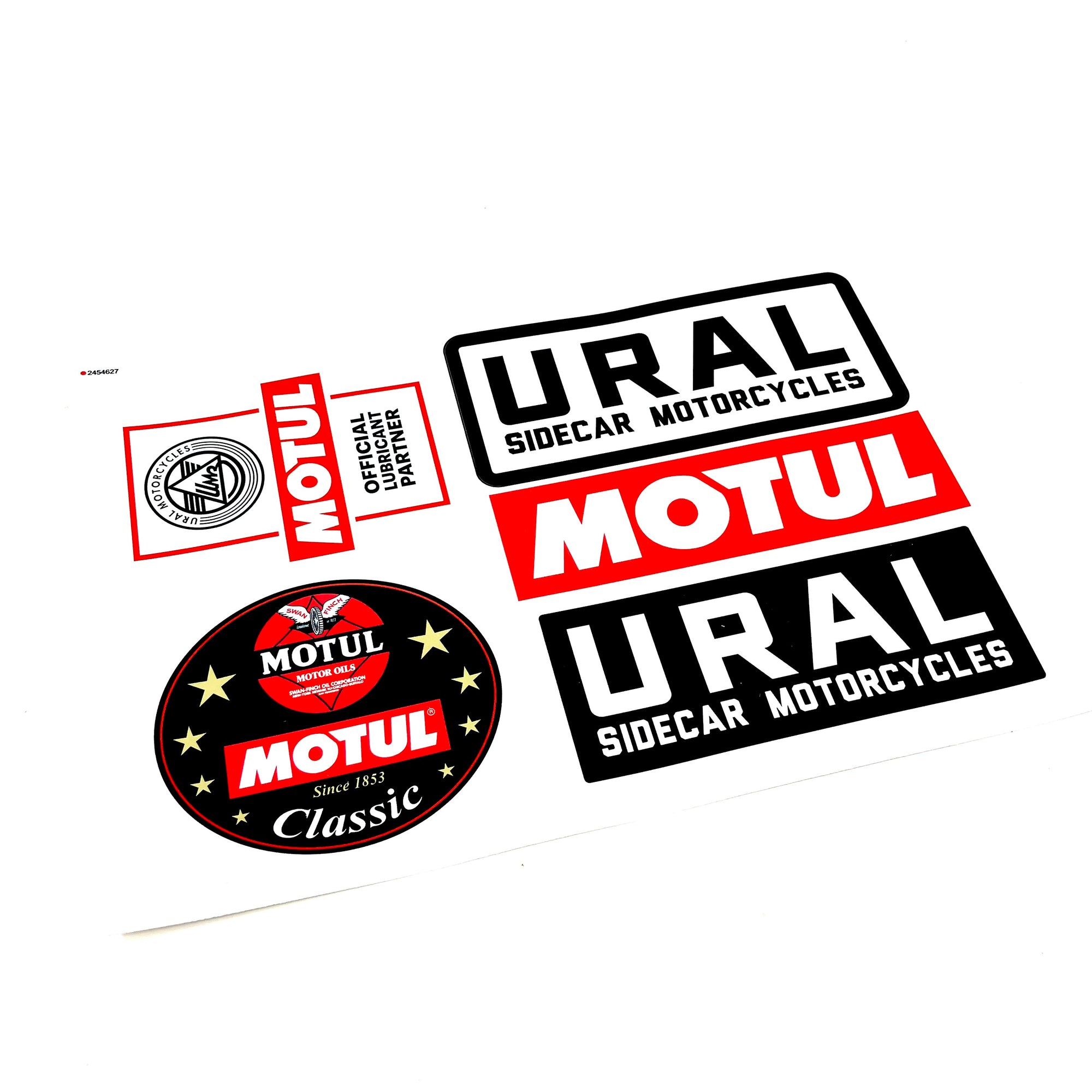 URAL x MOTUL 5pc Sticker Sheet