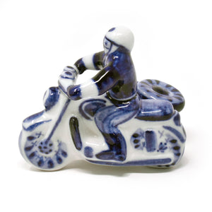Ghzel Sidecar & Driver Figurine