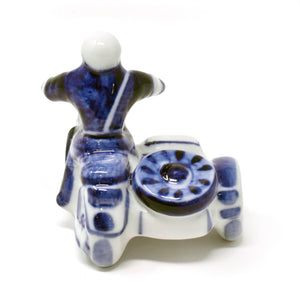 Ghzel Sidecar & Driver Figurine