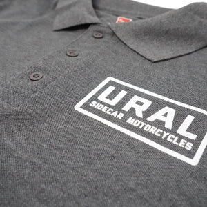 CLEARANCE! URAL Text Badge Polo Men's
