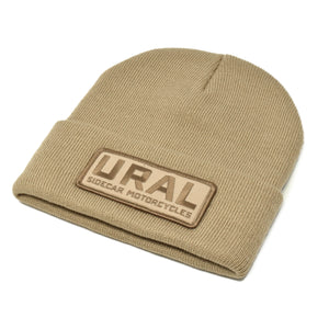 URAL Text Badge Knit Beanie