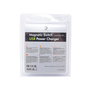 USB Power Charger 4A Dual Outlet with Magnetic Switch