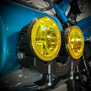 Yellow LED Dual Sidecar Light Kit