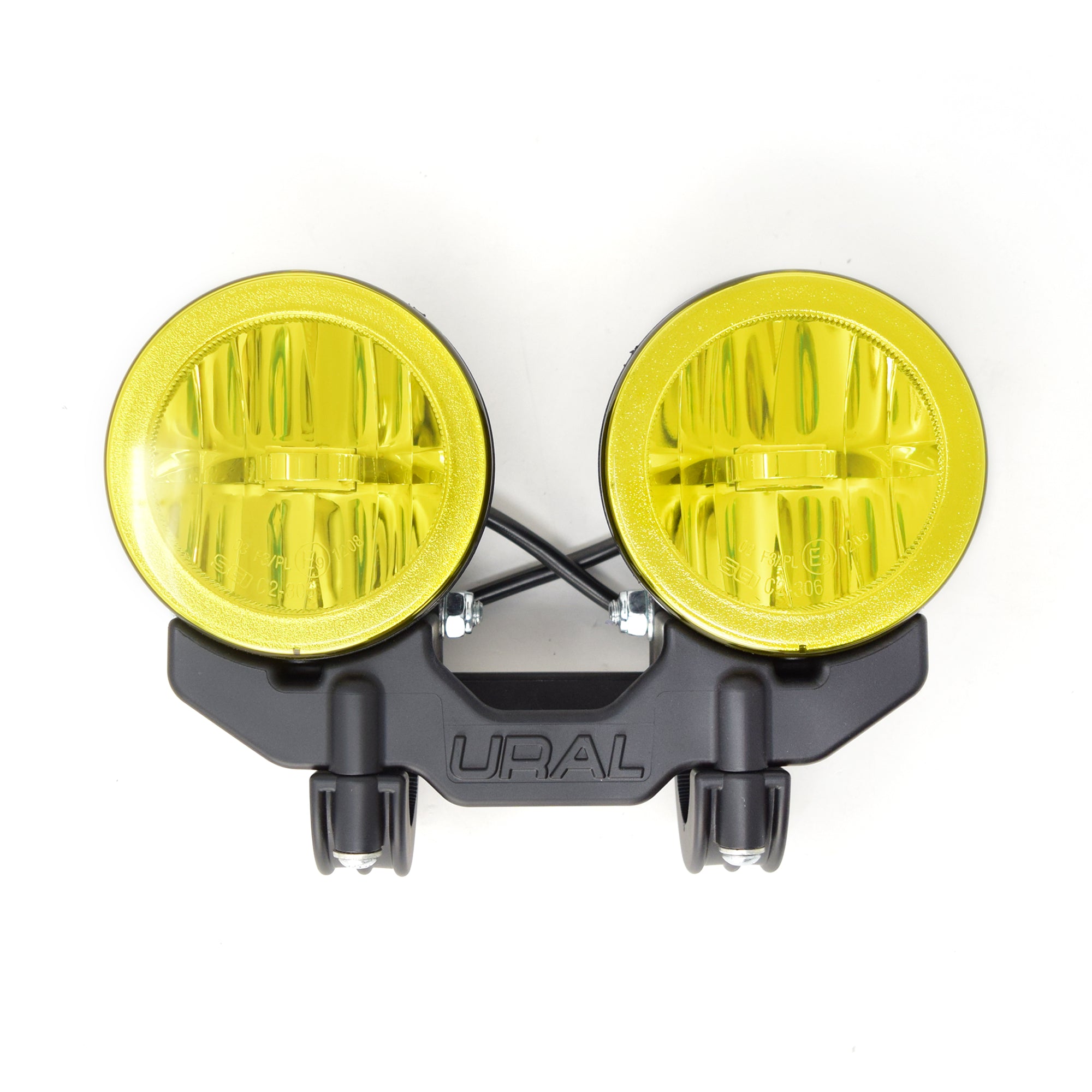 Yellow LED Dual Sidecar Light Kit