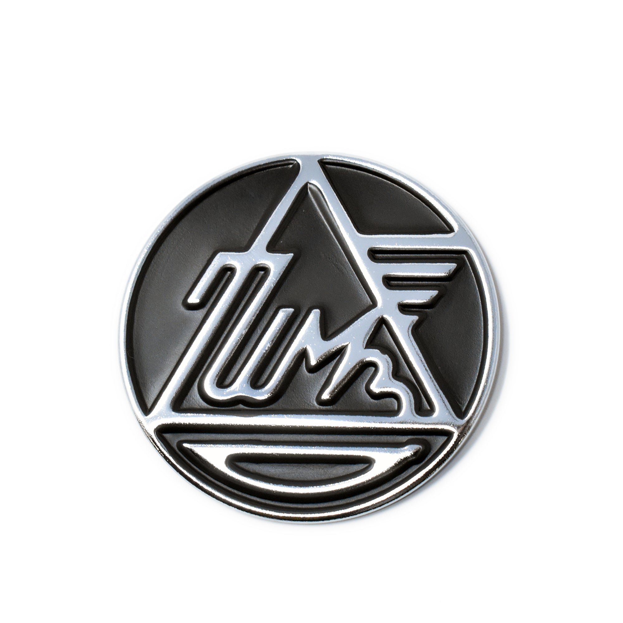 Ural Logo Metal Fuel Tank Badge 5.5cm Round