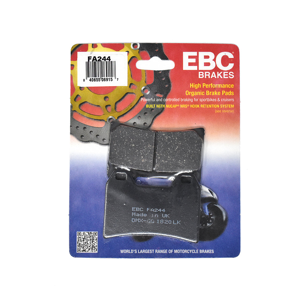Front Brake Pad Set - EBC Organic