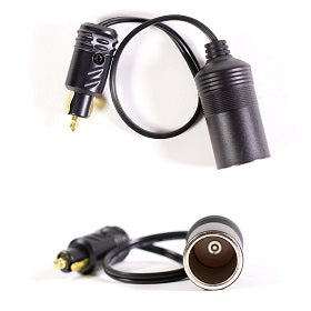 Euro-to-US 12V Accessory Power Outlet Adapter