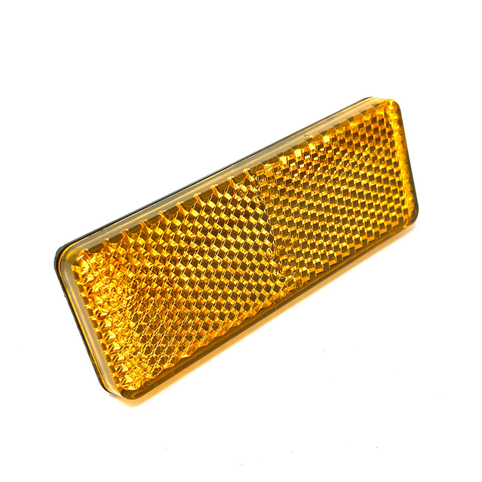 Amber Stick-On Reflector