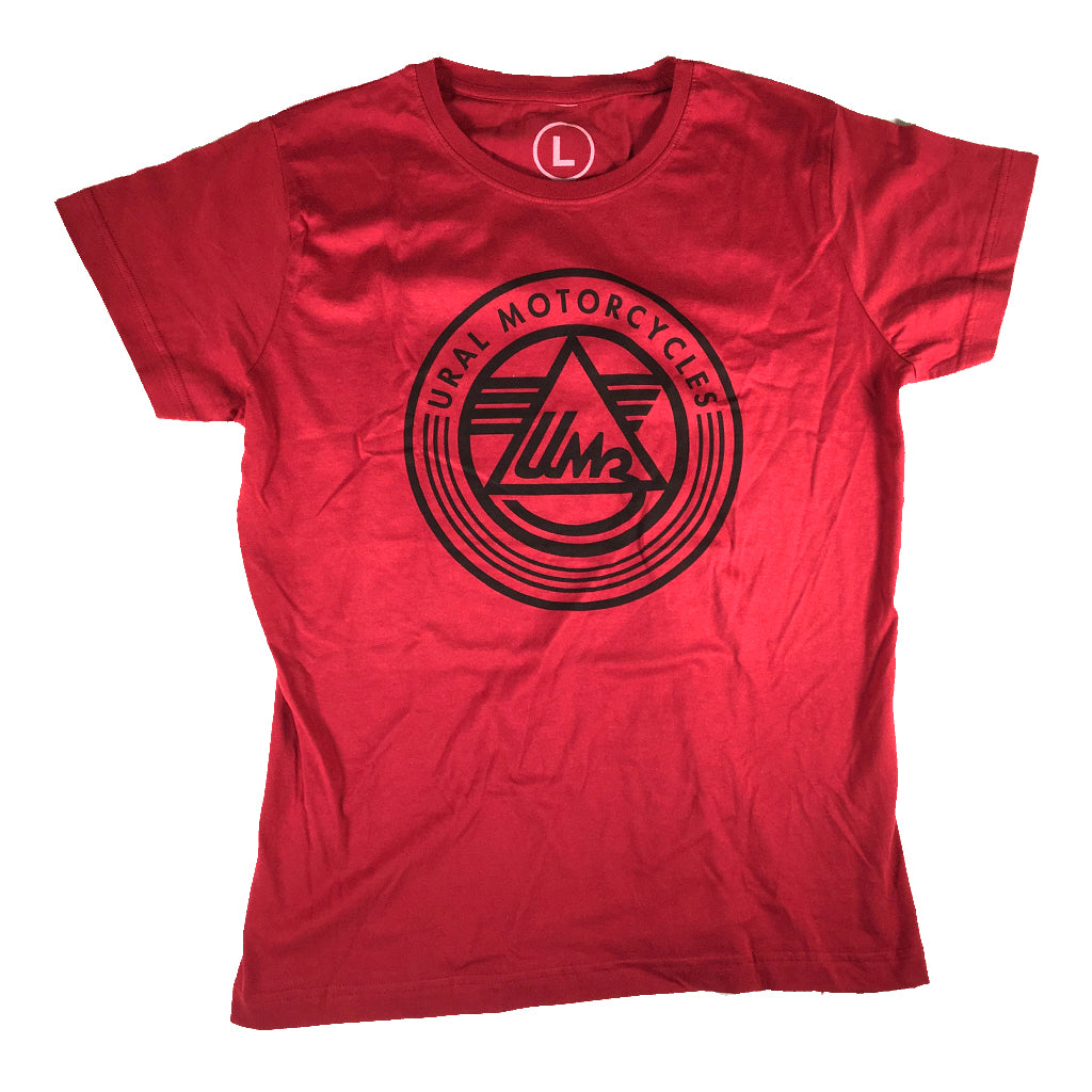 Ladies T-Shirt Logo Red