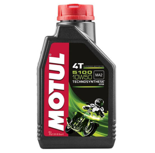 MOTUL Synthetic Blend Engine Oil 5100 10W50 4T